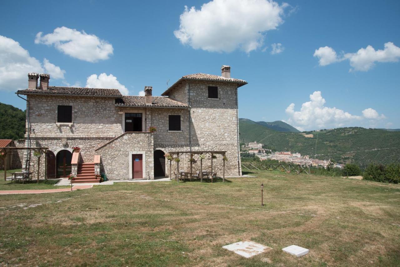 Agriturismo La Commenda-Adults Only Cascia Exterior foto
